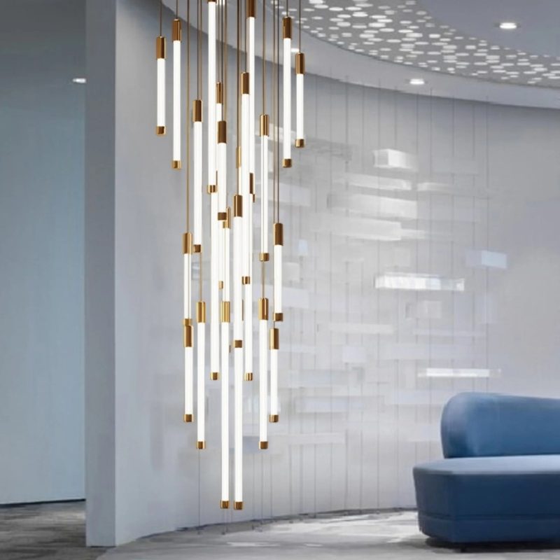 MIRODEMI Positano staircase led chandelier