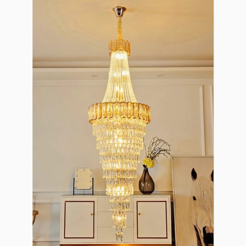 MIRODEMI Saint Auban elegant crystal chandelier