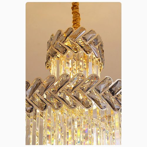 MIRODEMI Saint Vallier de Thiey crystal chandelier