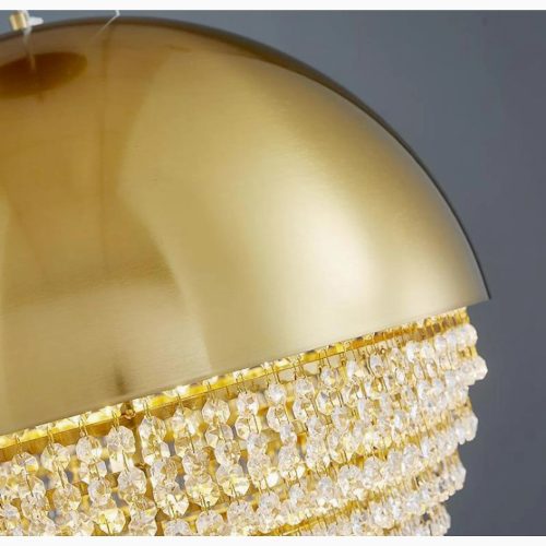 MIRODEMI Sestri Levante stunning crystal ball chandelier