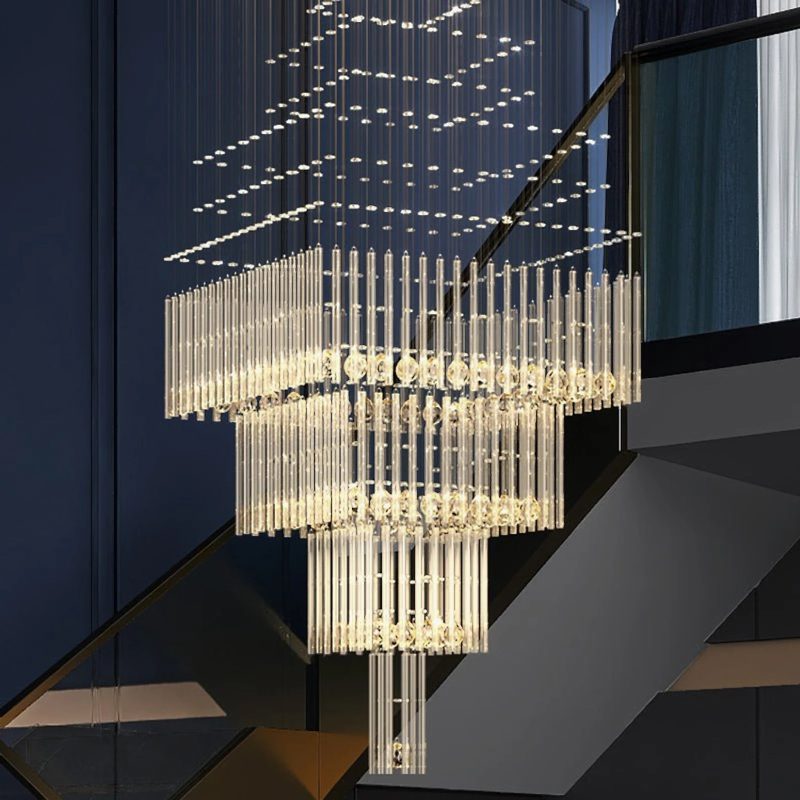 MIRODEMI Tourrette Levens grand crystal chandelier