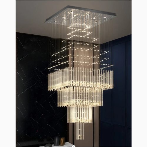 MIRODEMI Tourrette Levens modern crystal chandelier