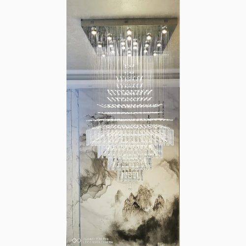 MIRODEMI Tourrette Levens stylish crystal chandelier