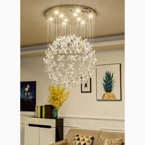 MIRODEMI Vallauris globe chandelier