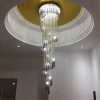 MIRODEMI® Villeneuve-Loubet Cascade | Smoke Gray Modern Crystal Chandelier 15.8'' / Warm Light / Dimmable