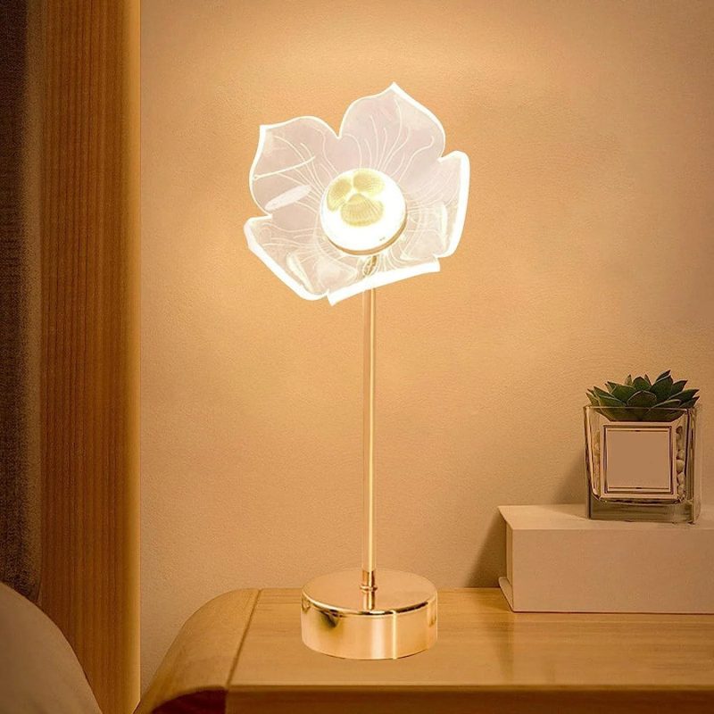 Magic|Kids|Children|Table|Lamp|Bedside|Bedroom|Butterfly|Sunflower|Petal|Flower