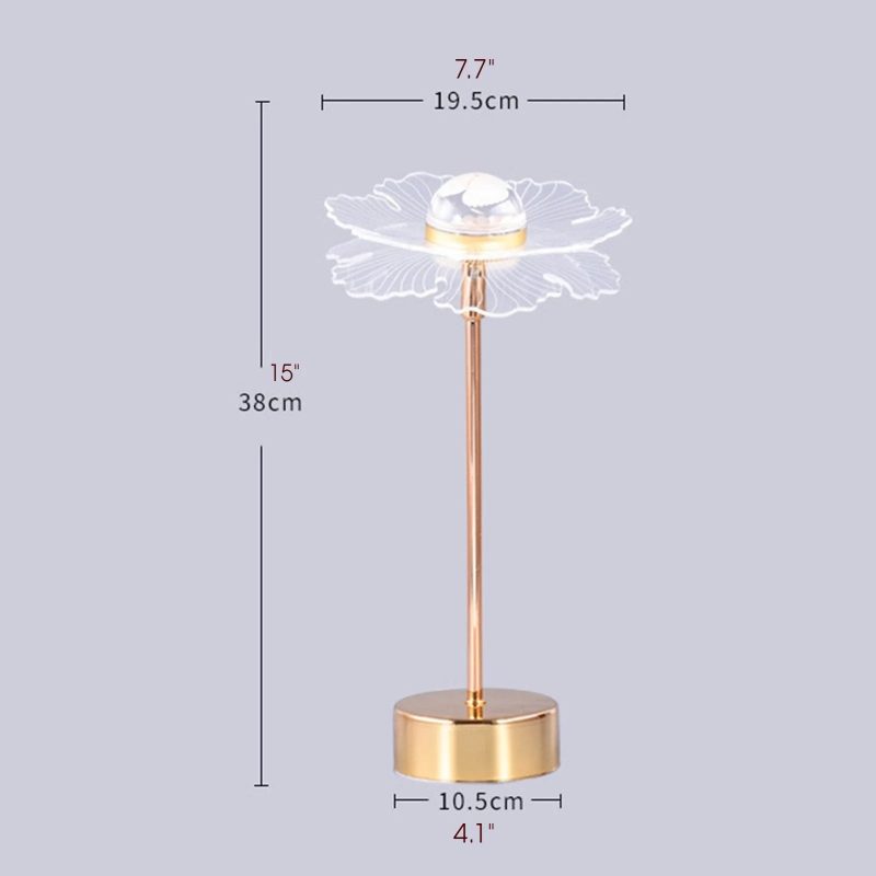 Magic Table LED Light In The Shape Of Sunflower