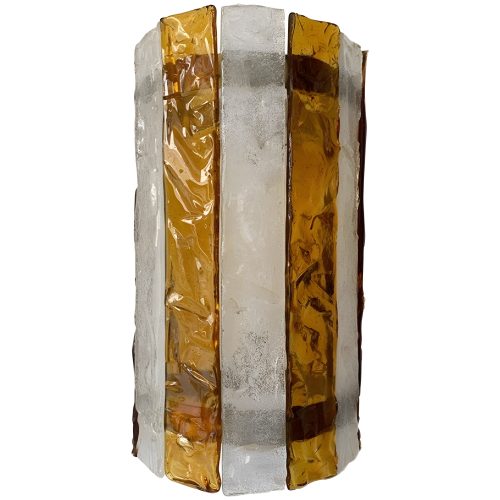 Magliaso Gold and White Luxury Wall Lamp in Retro French Style Details