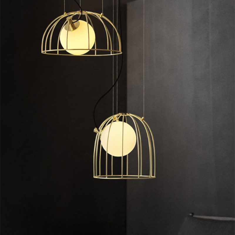 Malaussene Cage Chandelier