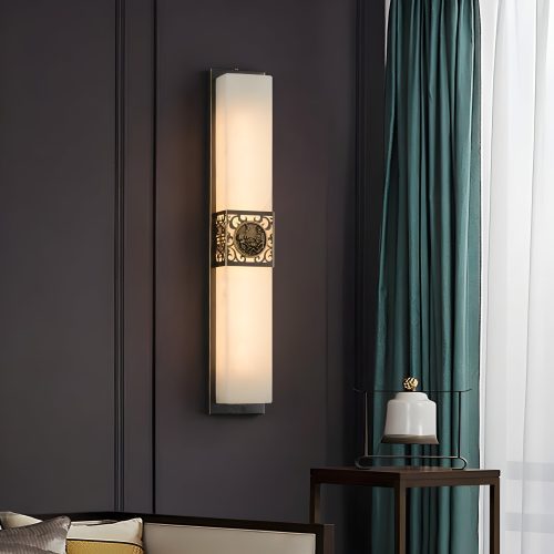 Maloja Wall Lamp in Royal Chinese Style for Living Room