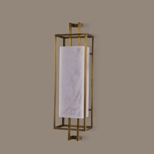 Marble Wall Sconce In Chinese Style For Dining Room