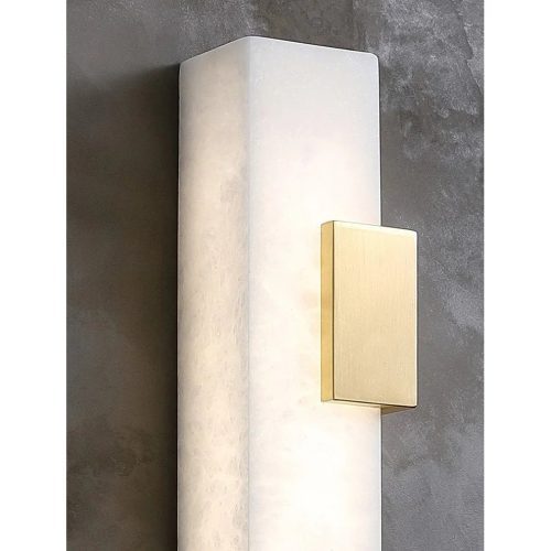 Marble Wall Sconce In The Futuristic Style