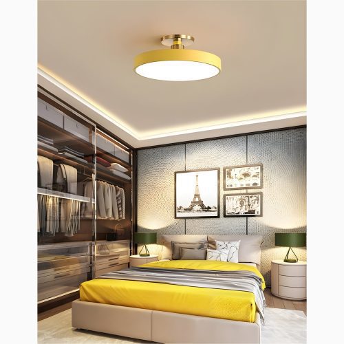 Isili | Minimalistic LED Ceiling Lamp for Bedroom, Kitchen, Balcony, Corridor from Mirodemi