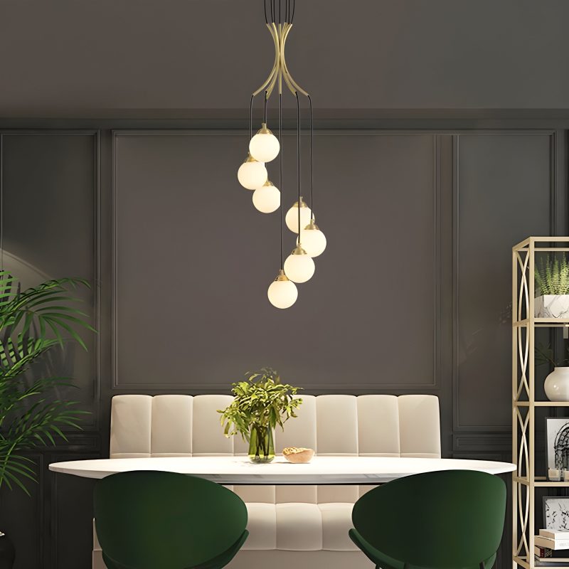 Miredemi Cabris Glass Pendant Chandleier