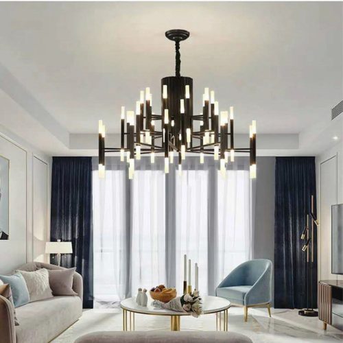 Mirodemi Zelbio Gold Postmodern LED Chandelier