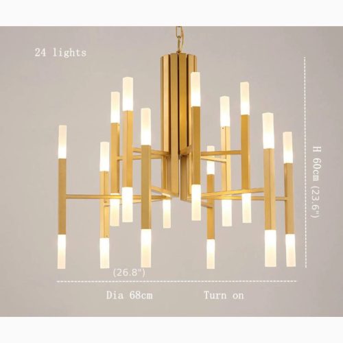 Mirodemi Zelbio Postmodern LED Chandelier