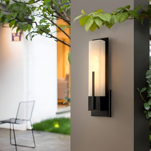 MIRODEMI Modern Black/Gold Copper Outdoor Waterproof LED Wall Lamp For Garden, Porch image | luxury lighting | outdoor lamps