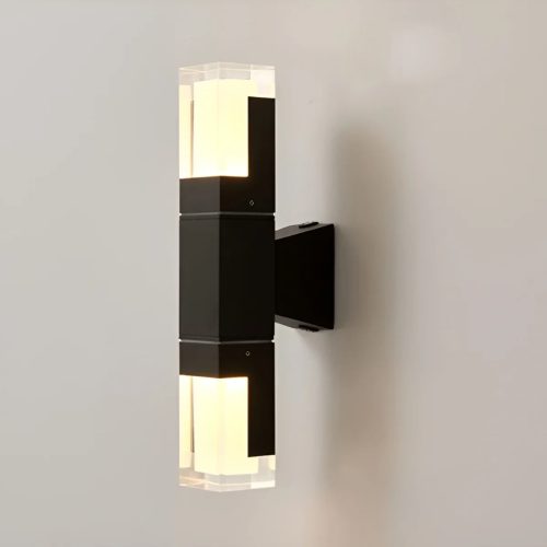 Modern|Wall|Lamp|Outdoor|LED|Waterproof|Black|Yard|Villa|Porch