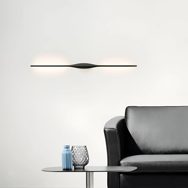 Modern Black Wall Lamp In Nordic High Tech Style For Living Room