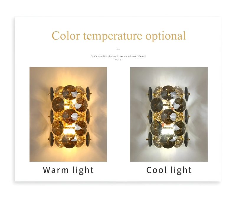 Modern Cognac Colored Luxury Wall lamp