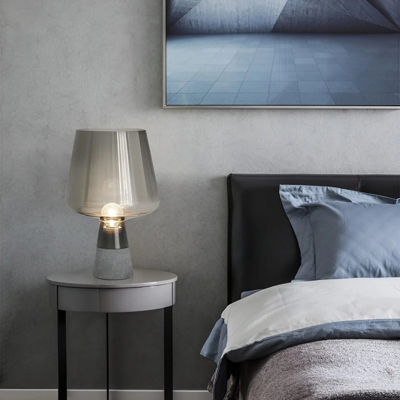 Modern Glass Night Lamp In A Nordic Style