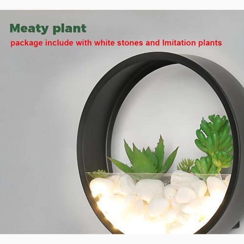 Modern Imitation Plant Outdoor Waterproof LED Wall Lamp