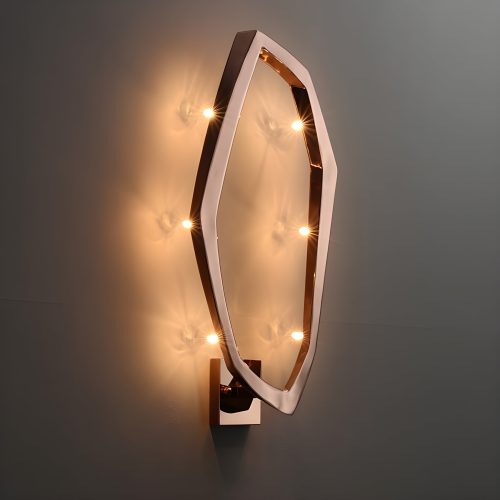 Modern LED Stainless Steel Lamp in Minimalistic Style