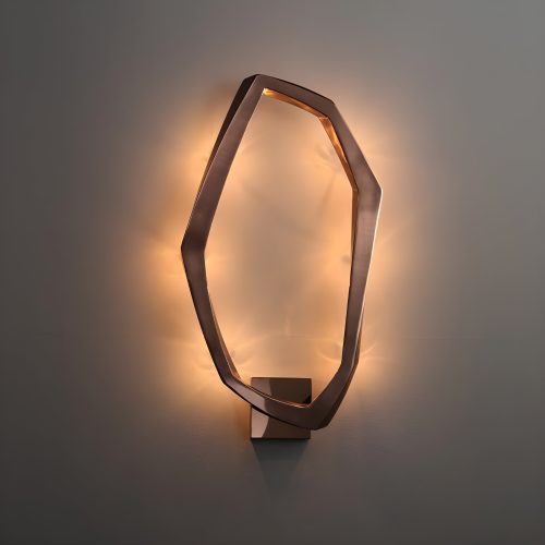 Modern LED Steel Lamp in Minimalistic Style