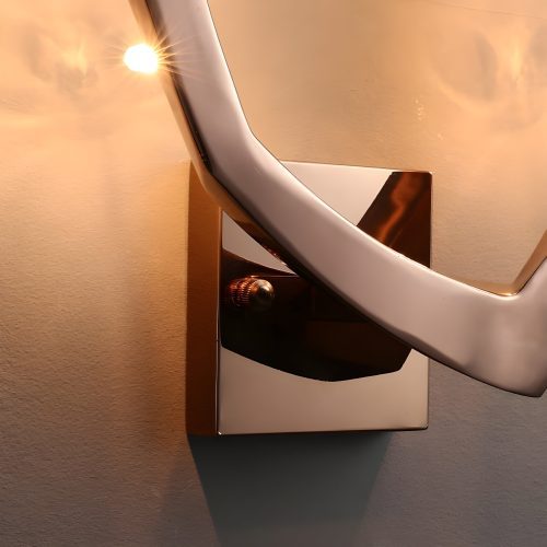 Modern LED Steel Lamp in Minimalistic Style Details