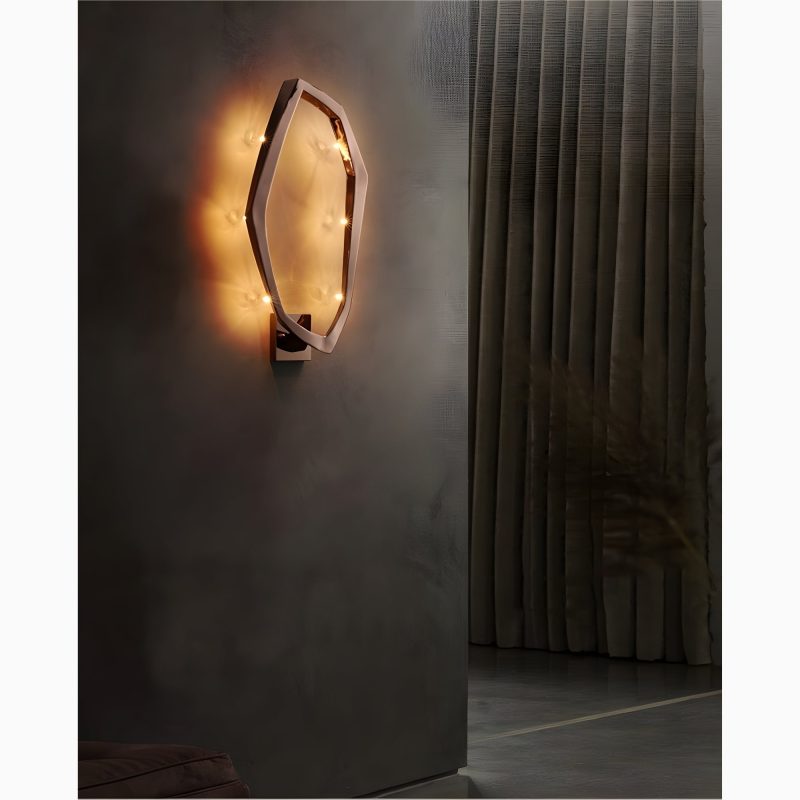 Modern LED Steel Lamp in Minimalistic Style for Foyer