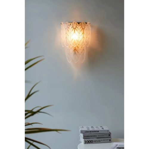 Modern LED Wall Lamp In The Shape Of Feather For Hall For Living Room