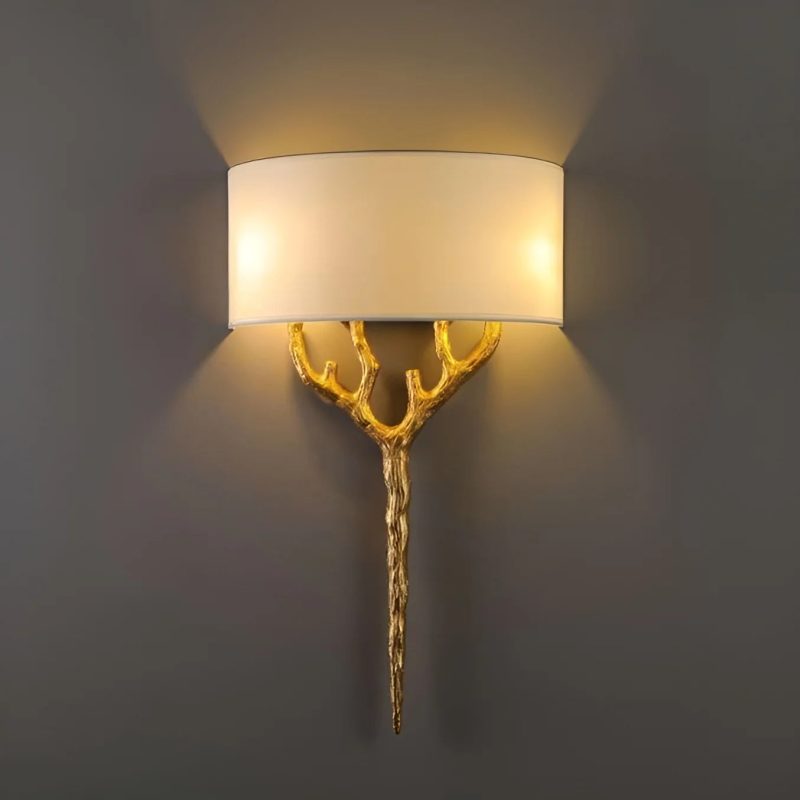 Modern LED Wall Lamp In The Shape Of The Branch For Dining Room