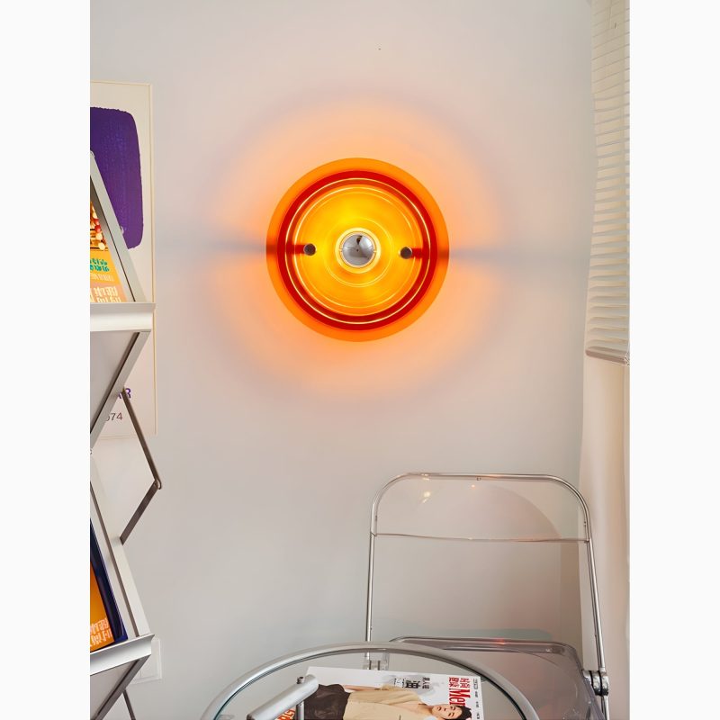 Modern LED Wall Lamp in Futuristic Style for Hotel