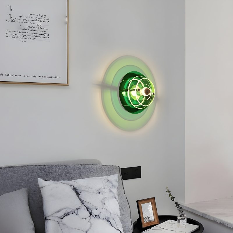 Modern LED Wall Lamp in Futuristic Style for Living Room