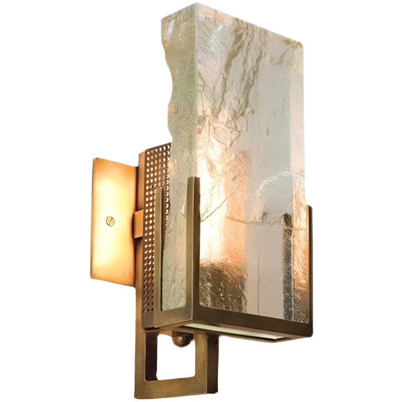 Modern LED Wall Sconce In The Shape Of Ice Piece