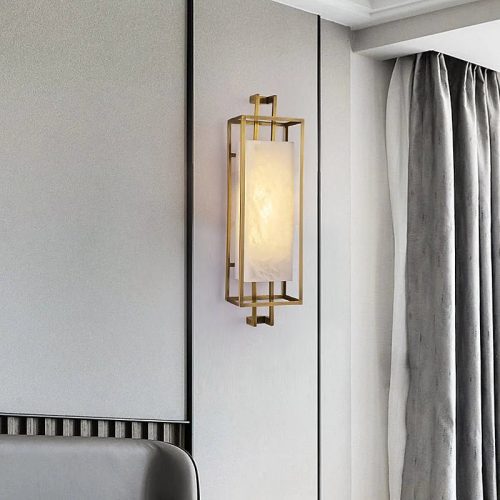 Modern Marble Lamp In Classic Chinese Style