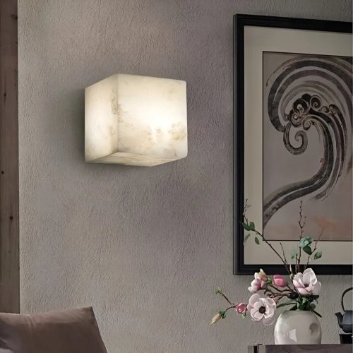 Modern Marble Wall Lamp In Designer Style For Dining Room