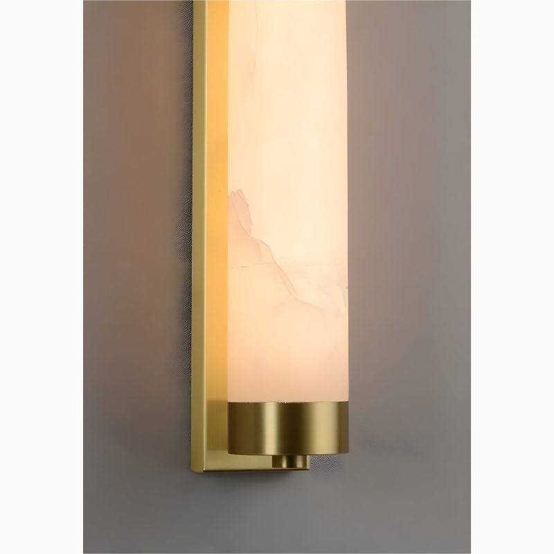 Modern Marble Wall Lamp in Chinese Style Deails