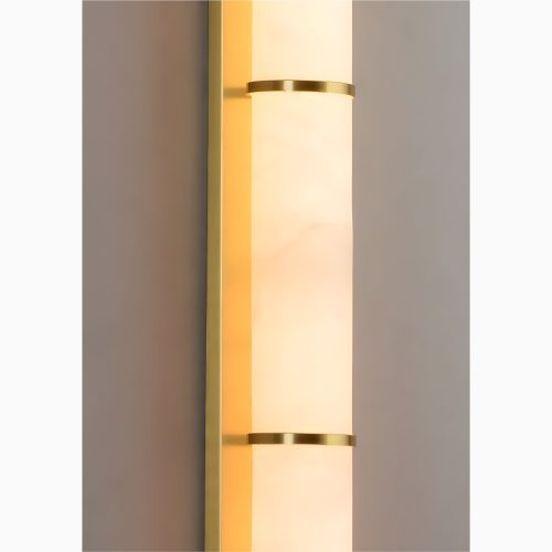 Modern Marble Wall Lamp in Chinese Style LArge Detail