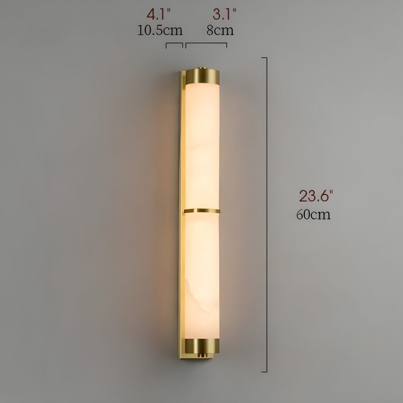 Modern Marble Wall Lamp in Chinese Style Small