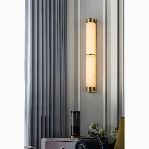 Modern Marble Wall Lamp in Chinese Style for Living Rooom