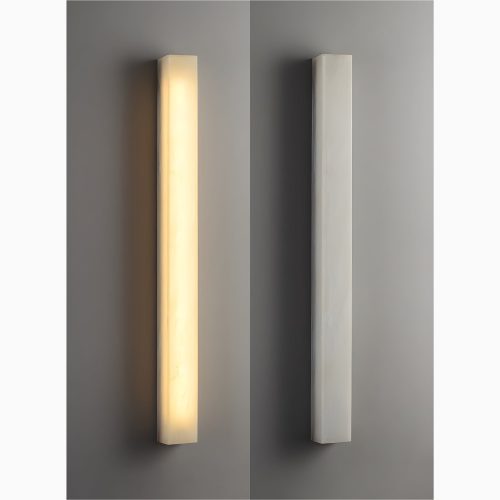 Modern Marble Wall Lamp in Minimalistic Style Large