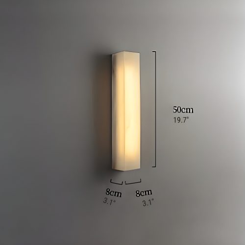 Modern Marble Wall Lamp in Minimalistic Style Size2