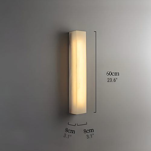 Modern Marble Wall Lamp in Minimalistic Style Size3