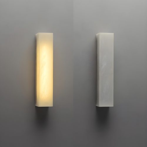 Modern Marble Wall Lamp in Minimalistic Style Small1