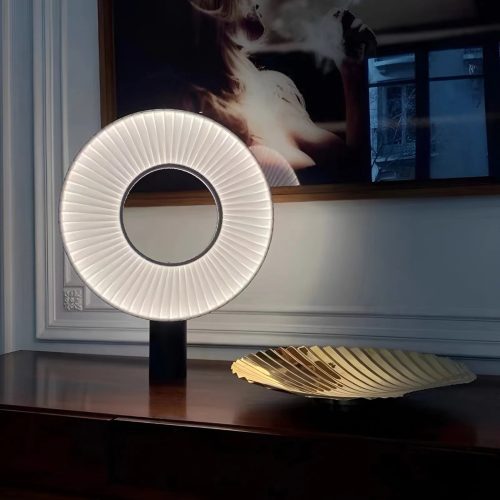 Modern Minimalistic LED Table Lampshade For Bedroom