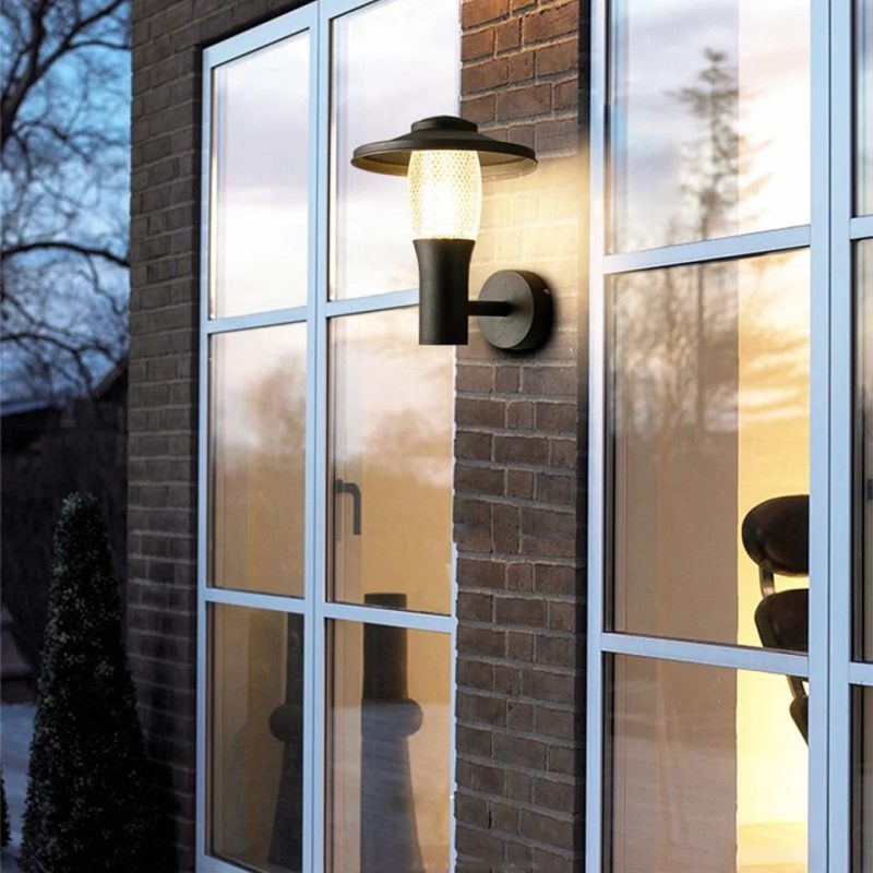 Modern Outdoor Aluminum LED Wall Lamp For Villa