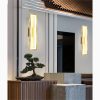 MIRODEMI Modern Outdoor Gold/Black Waterproof LED Wall Mounted Lamp For Garden Porch | Outdoor Lighting | Wall Light | LED Light |