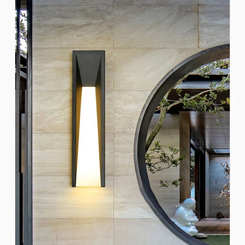 Modern Outdoor LED Waterproof Wall Lamp For Patio For Garden