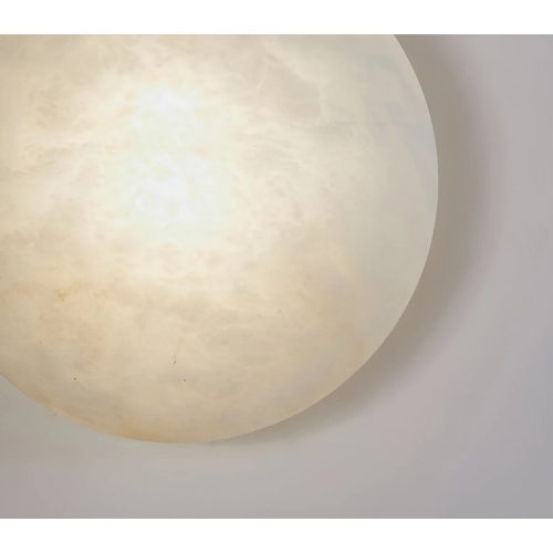 Modern Sphere Shaped Marbel LED Wall Lamp